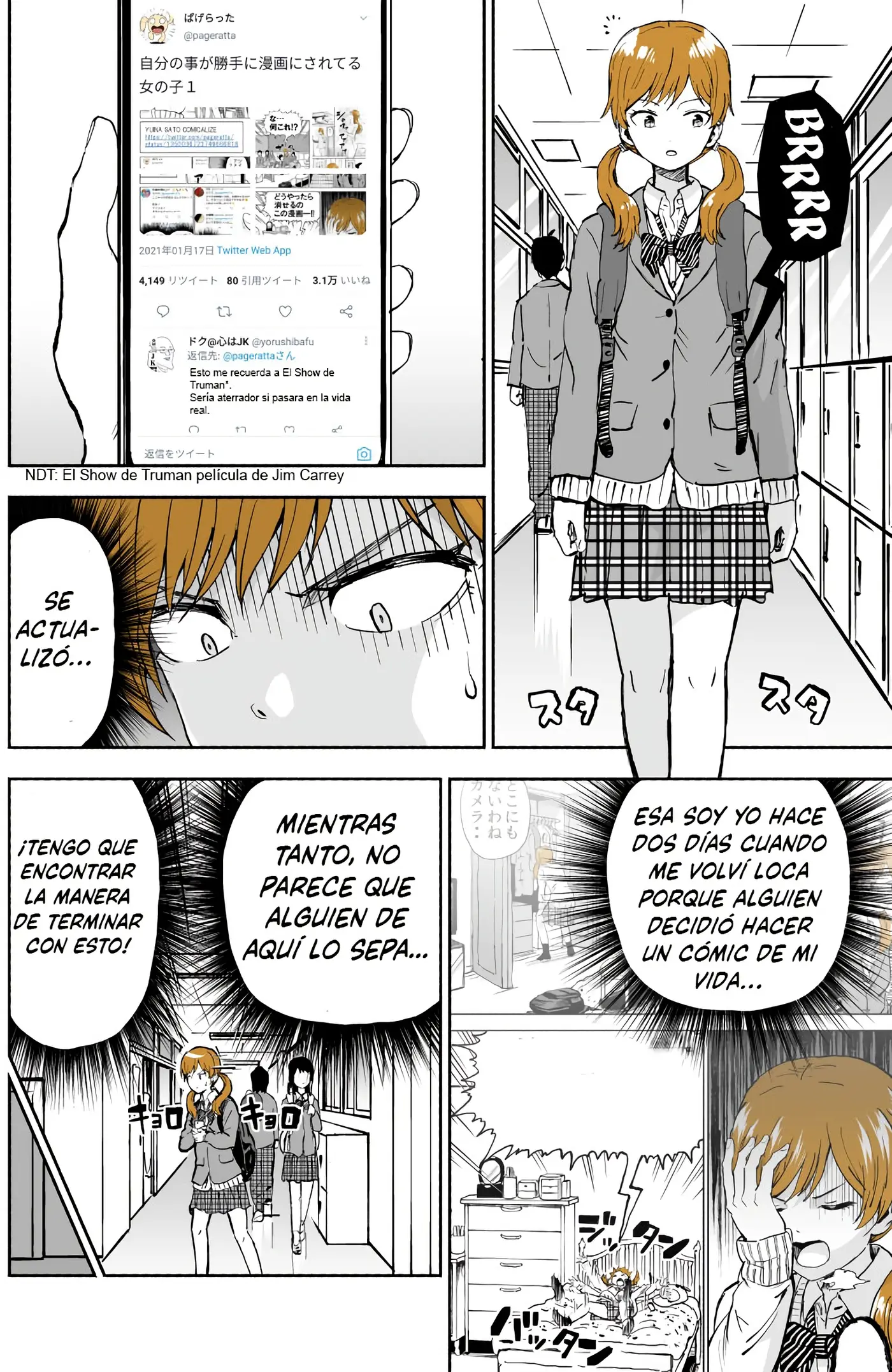 Her Life is Comicalized capítulo 2, página 2