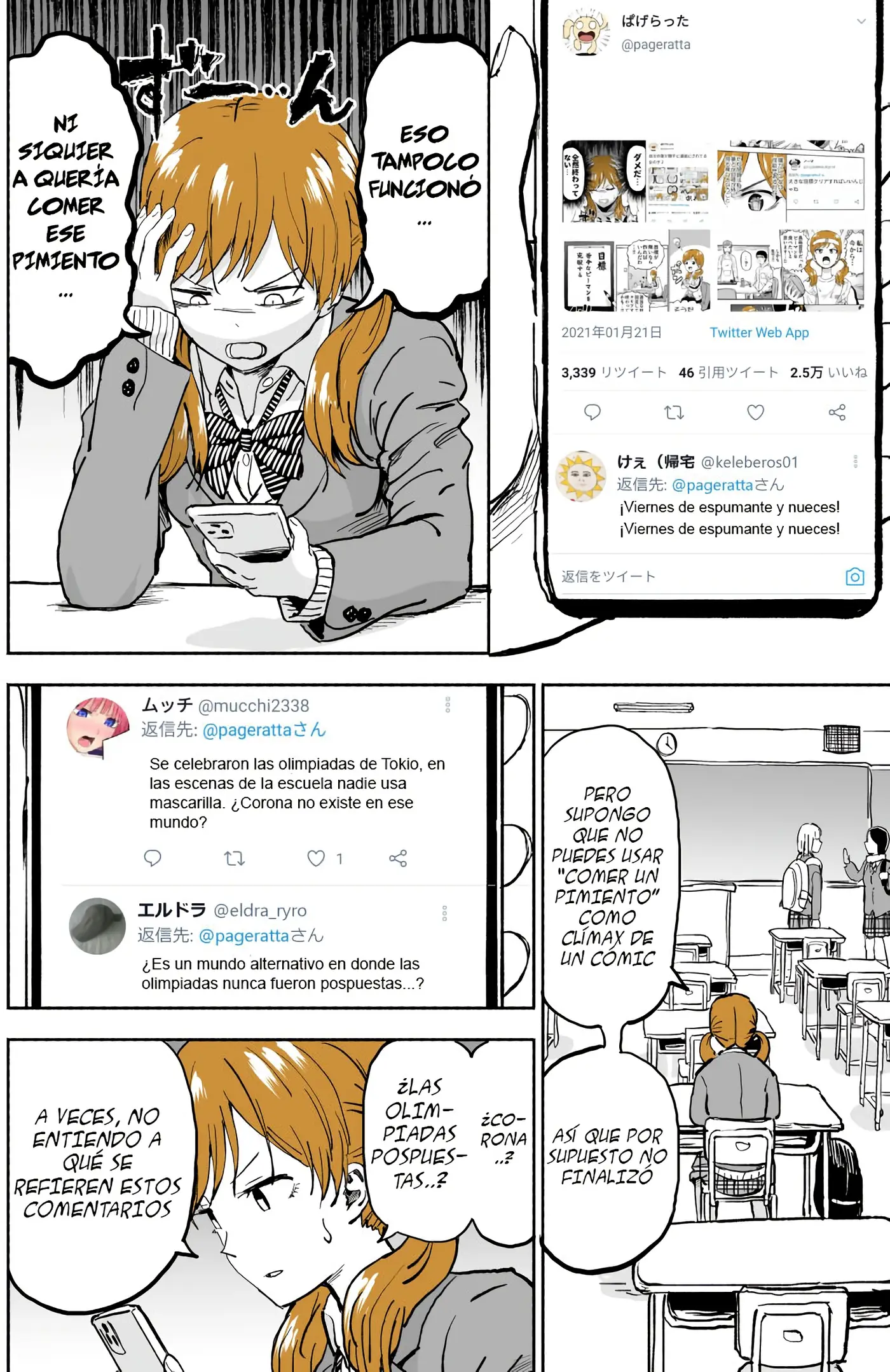 Her Life is Comicalized capítulo 4, página 2