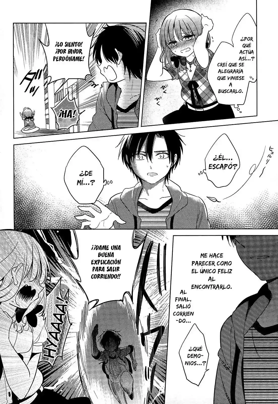 Himitsu no Akuma-chan capítulo 13, página 18
