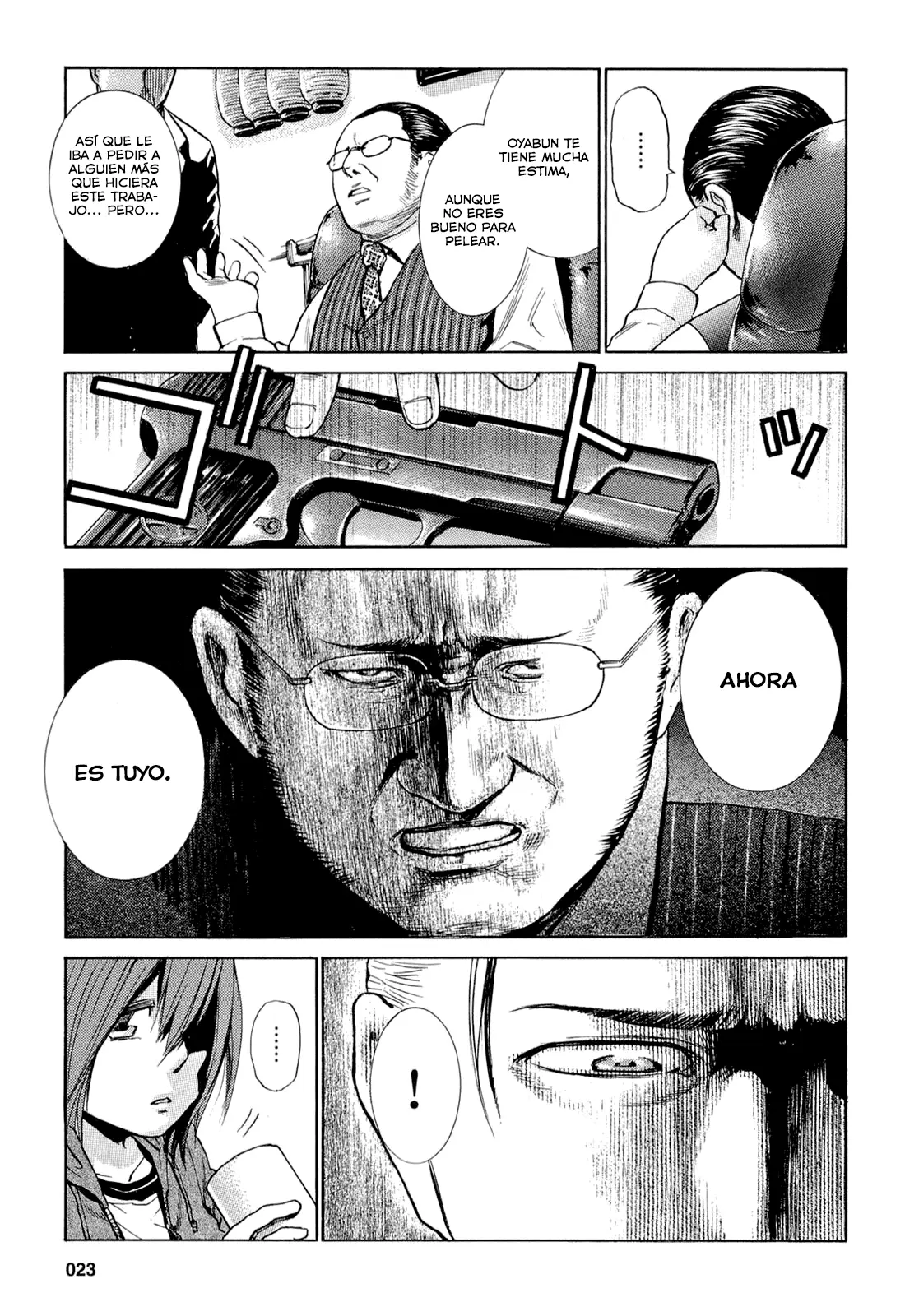 Hinamatsuri capítulo 1, página 27