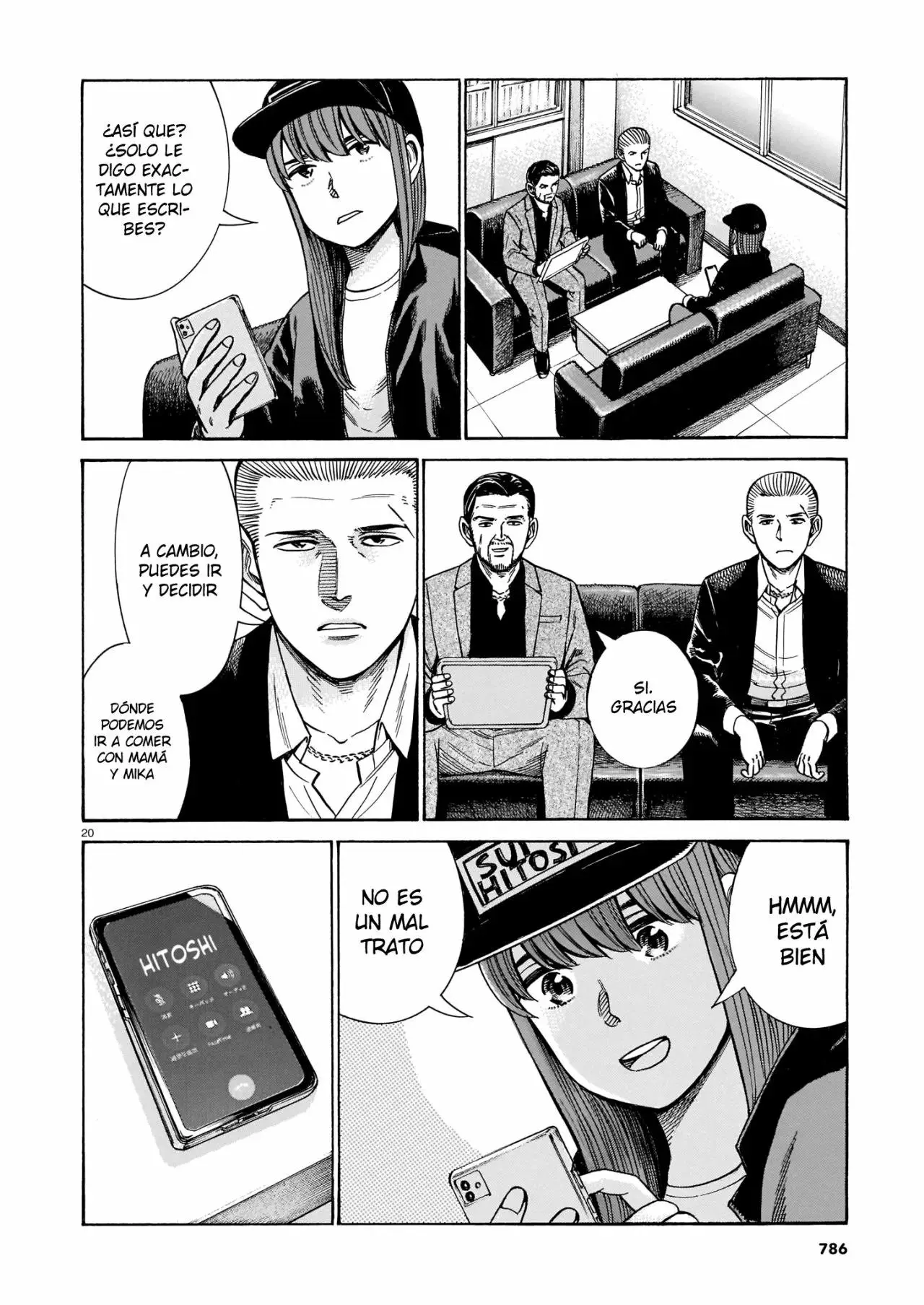 Hinamatsuri capítulo 100, página 21