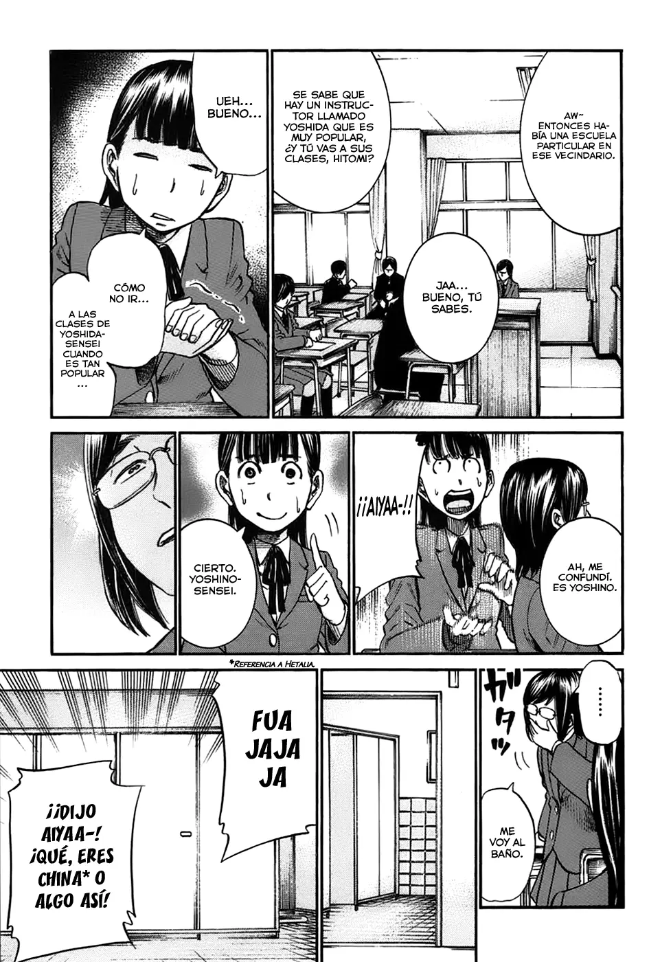 Hinamatsuri capítulo 19, página 11