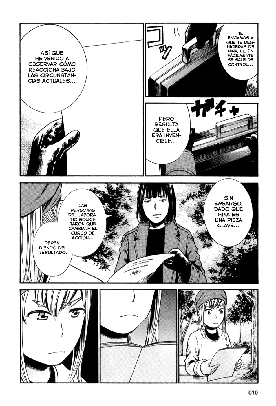 Hinamatsuri capítulo 28, página 11