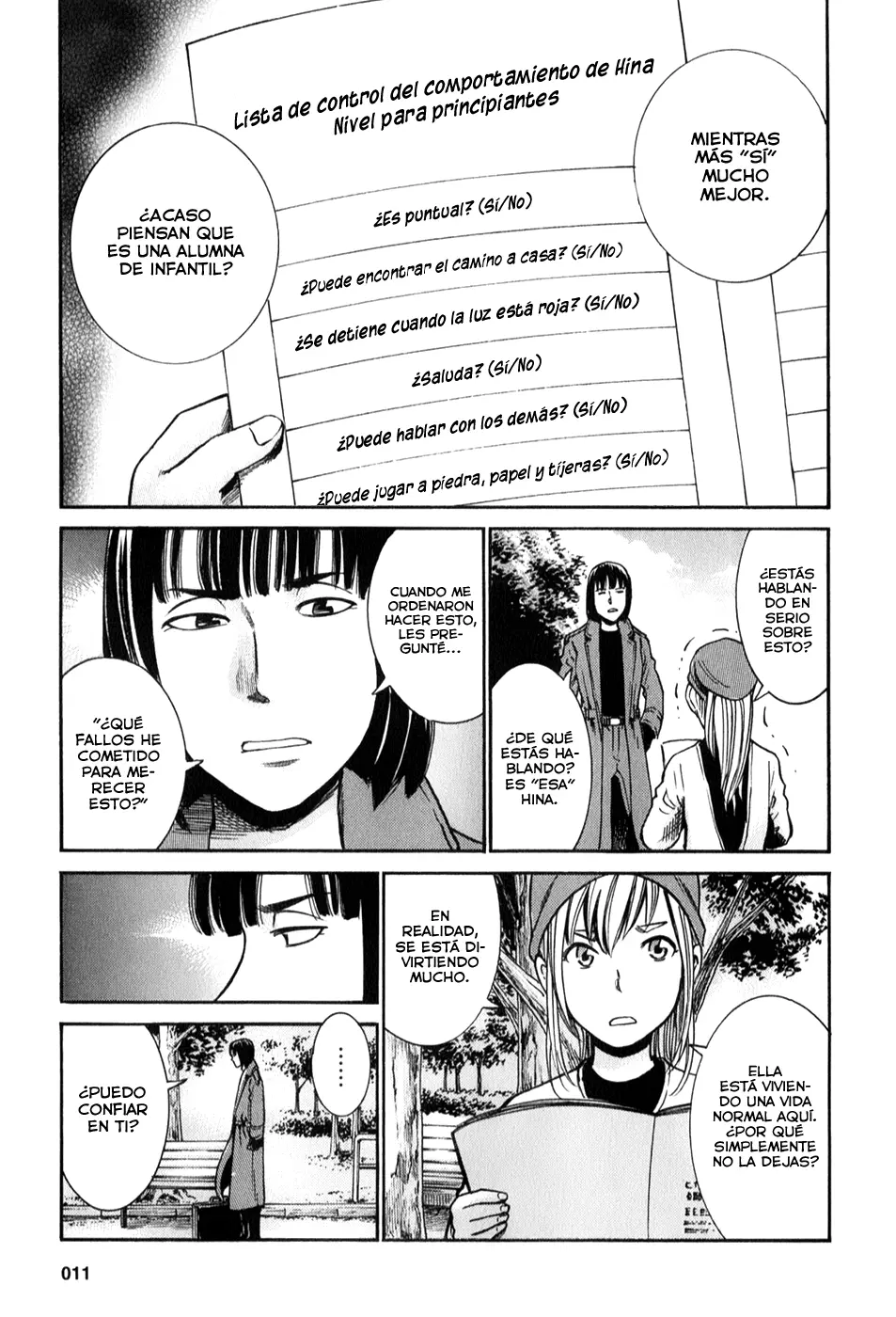 Hinamatsuri capítulo 28, página 12
