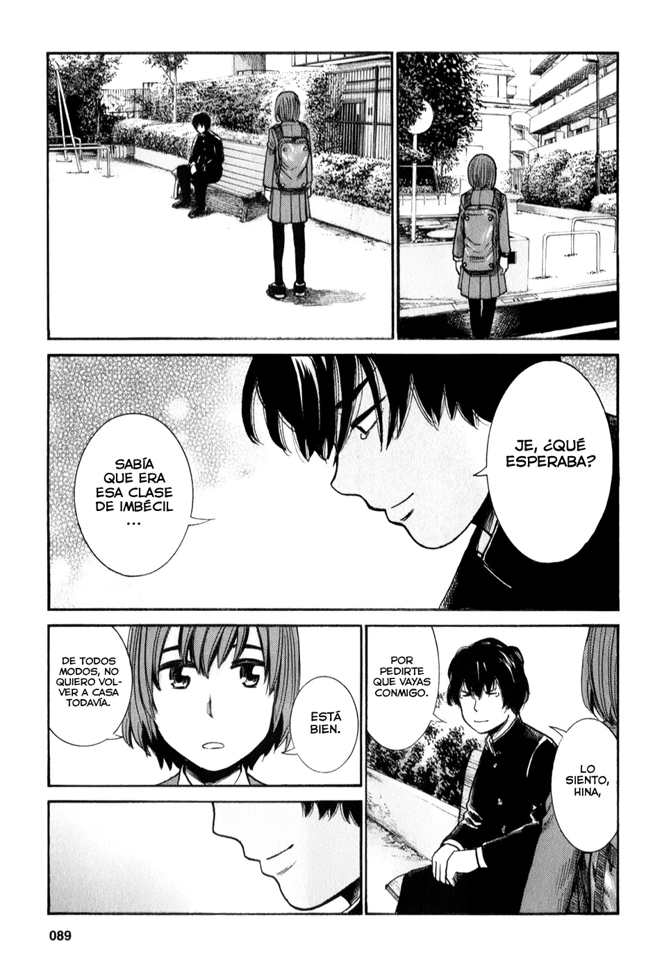 Hinamatsuri capítulo 30, página 17