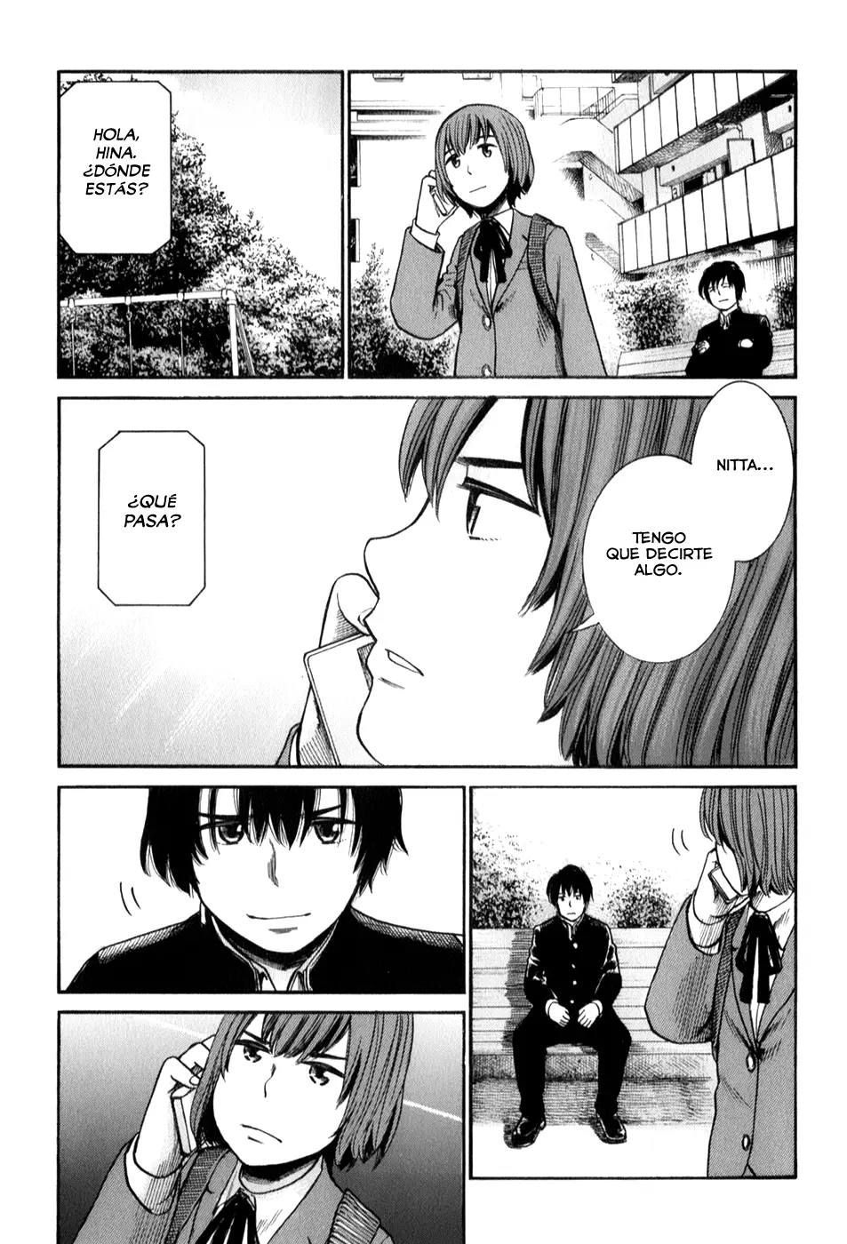 Hinamatsuri capítulo 30, página 21