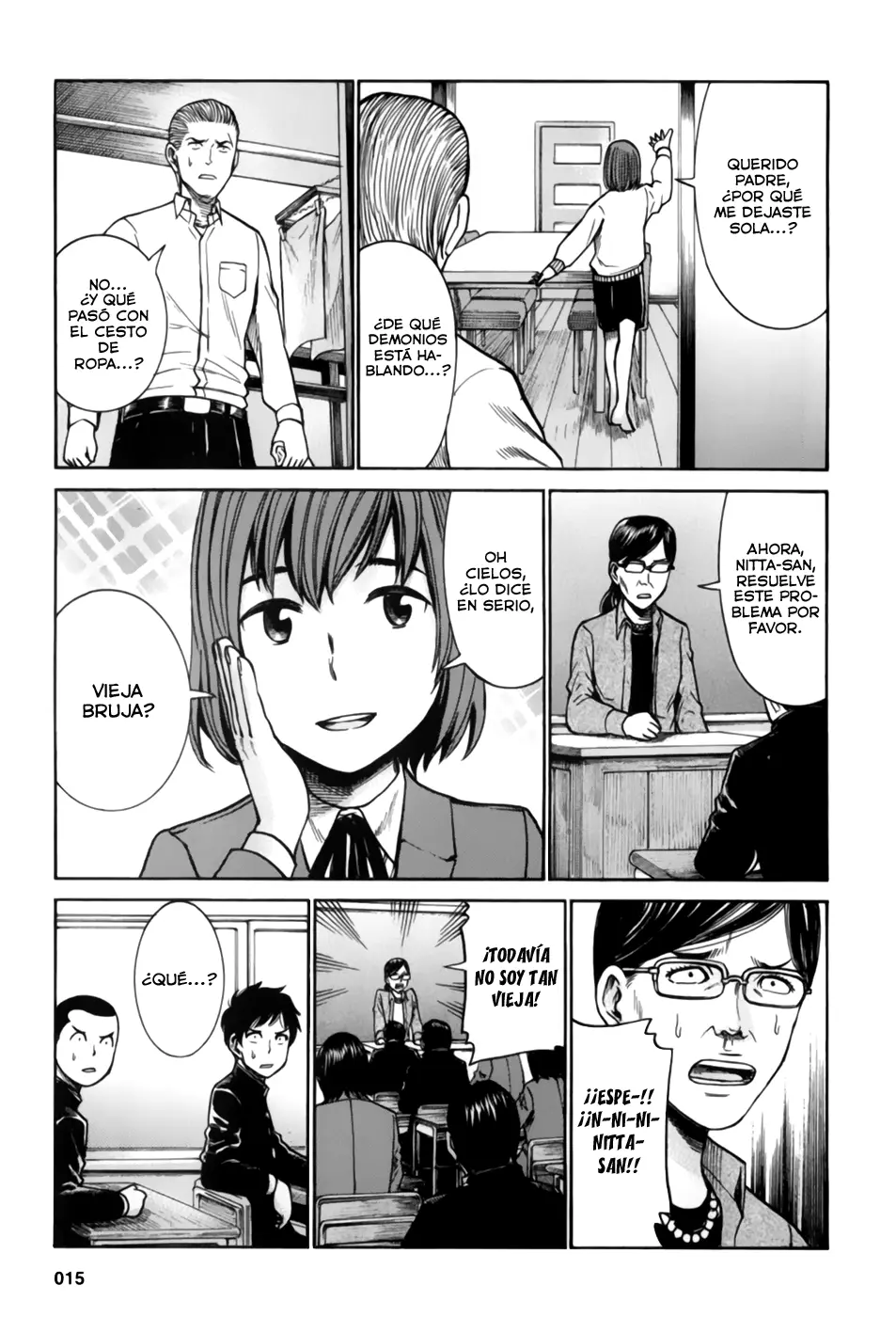 Hinamatsuri capítulo 33, página 19
