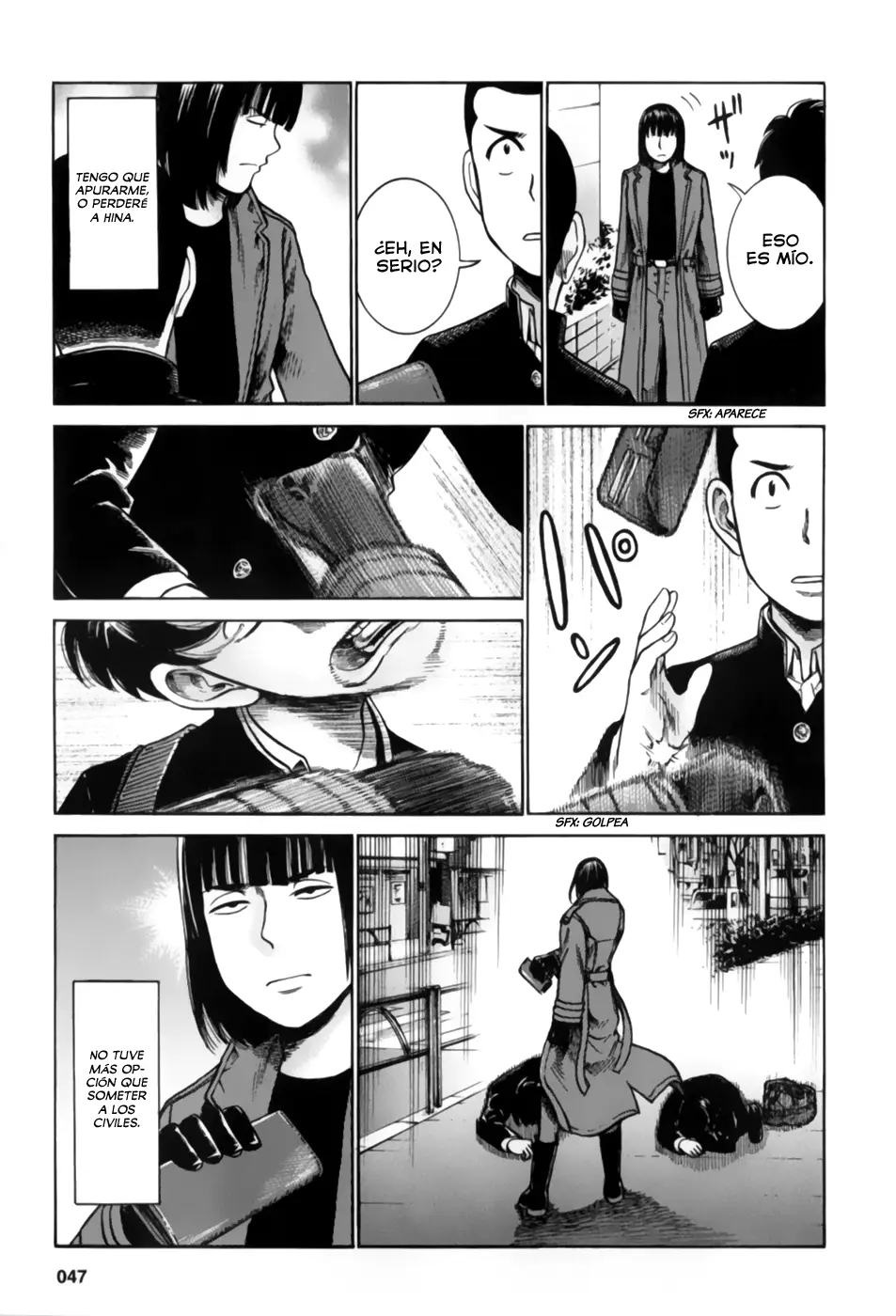 Hinamatsuri capítulo 34, página 9