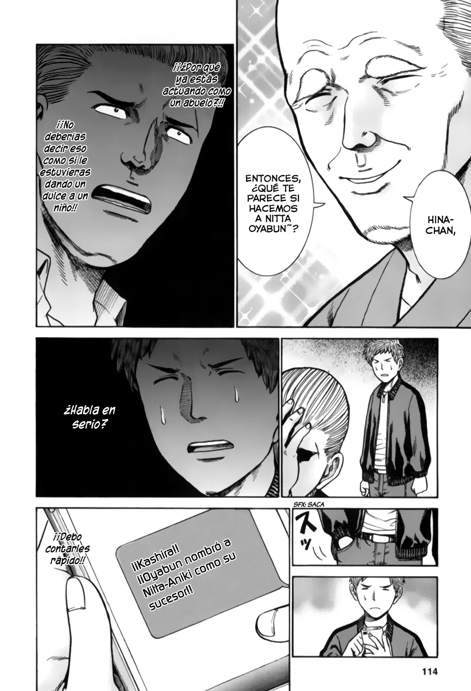 Hinamatsuri capítulo 36, página 14