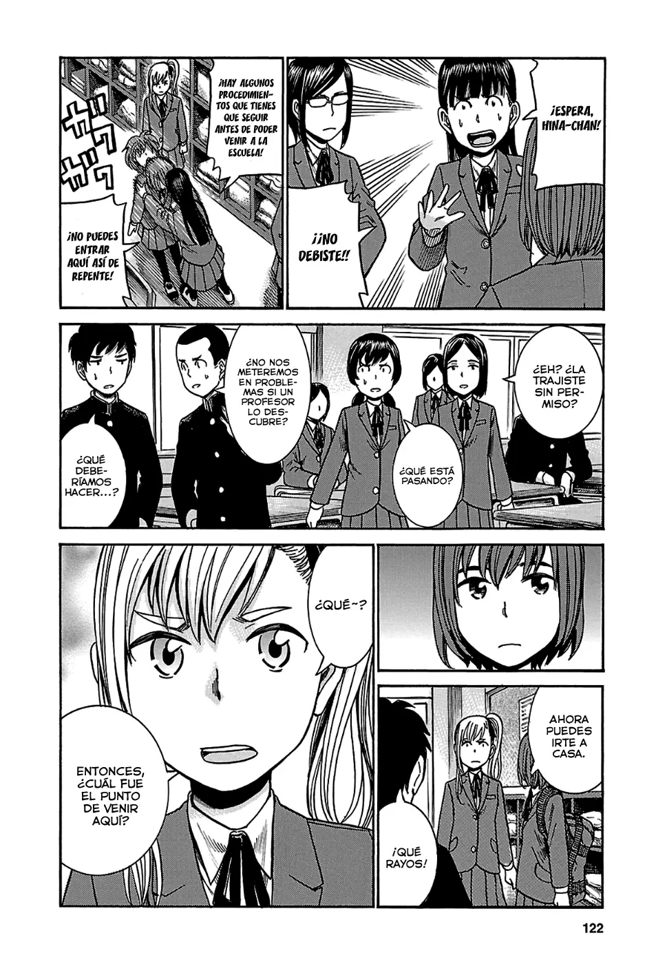 Hinamatsuri capítulo 42, página 9
