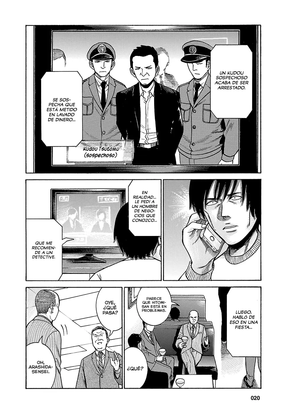 Hinamatsuri capítulo 44, página 22
