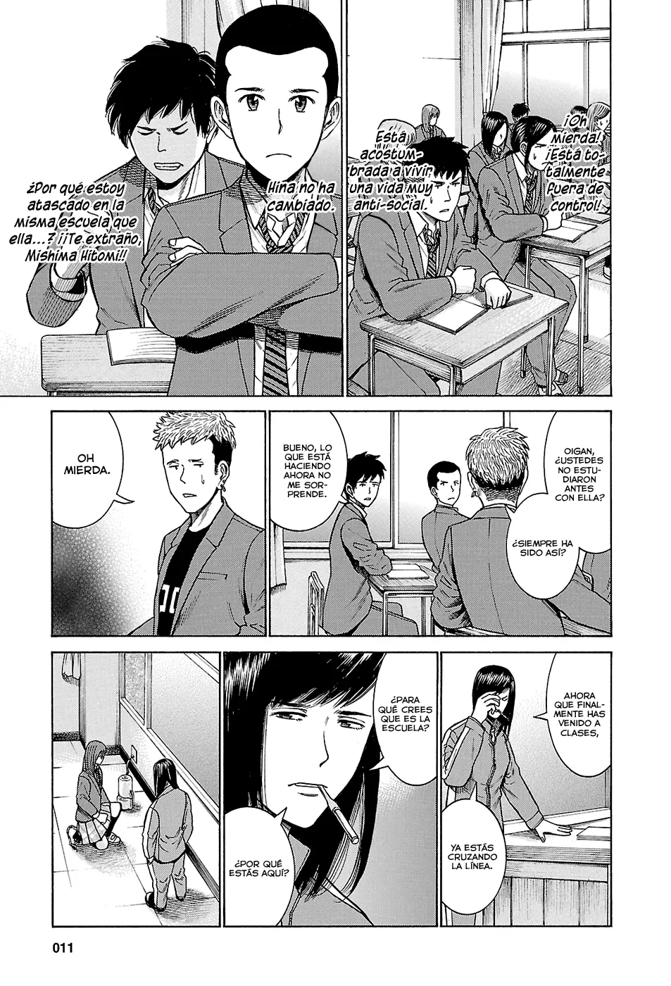 Hinamatsuri capítulo 49, página 13