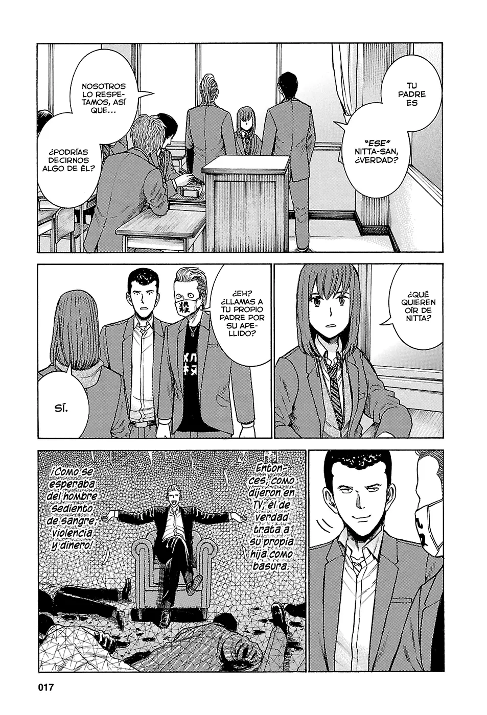 Hinamatsuri capítulo 49, página 19