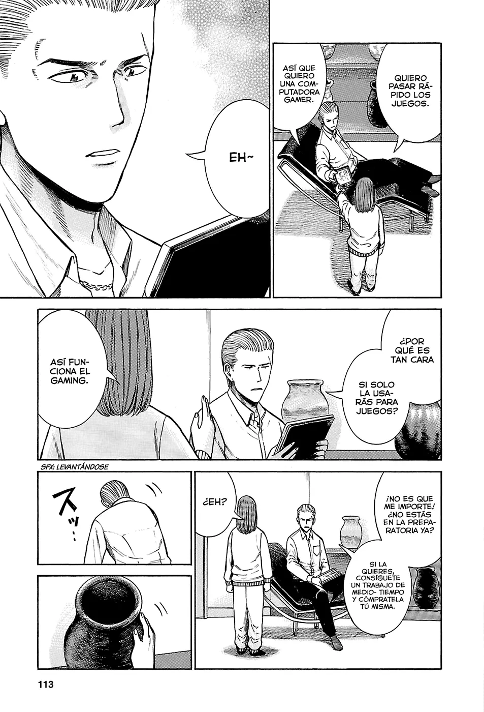 Hinamatsuri capítulo 52, página 3