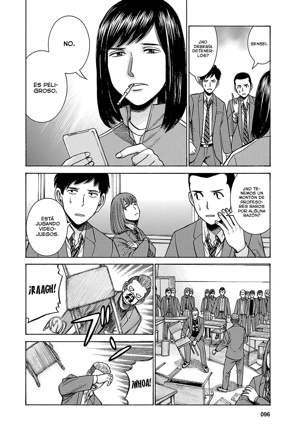 Hinamatsuri capítulo 56, página 18