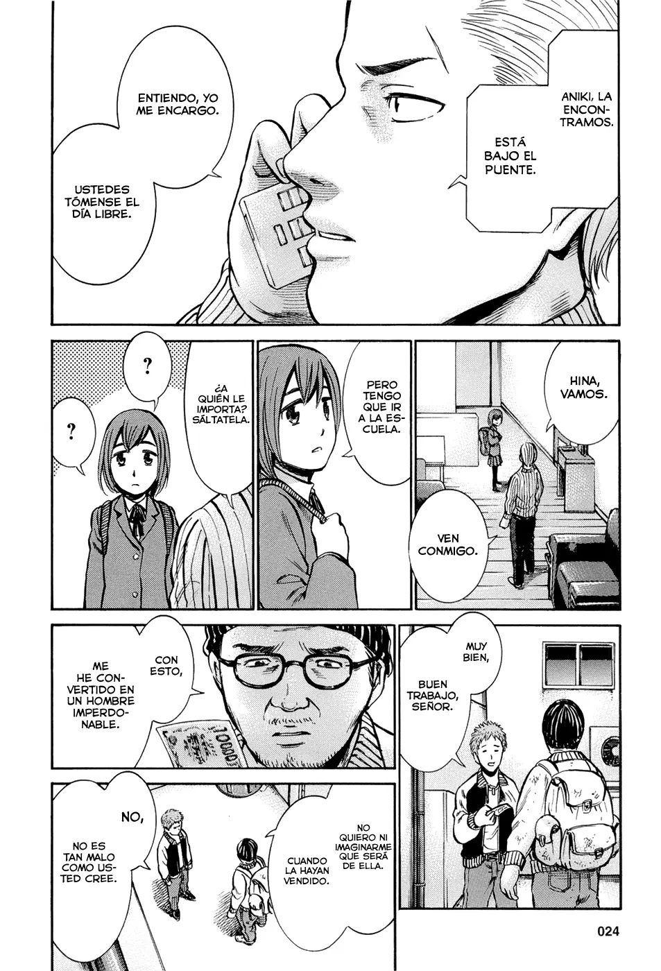 Hinamatsuri capítulo 6, página 25