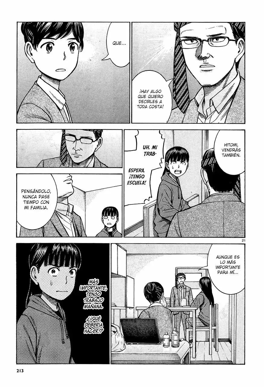 Hinamatsuri capítulo 64, página 22