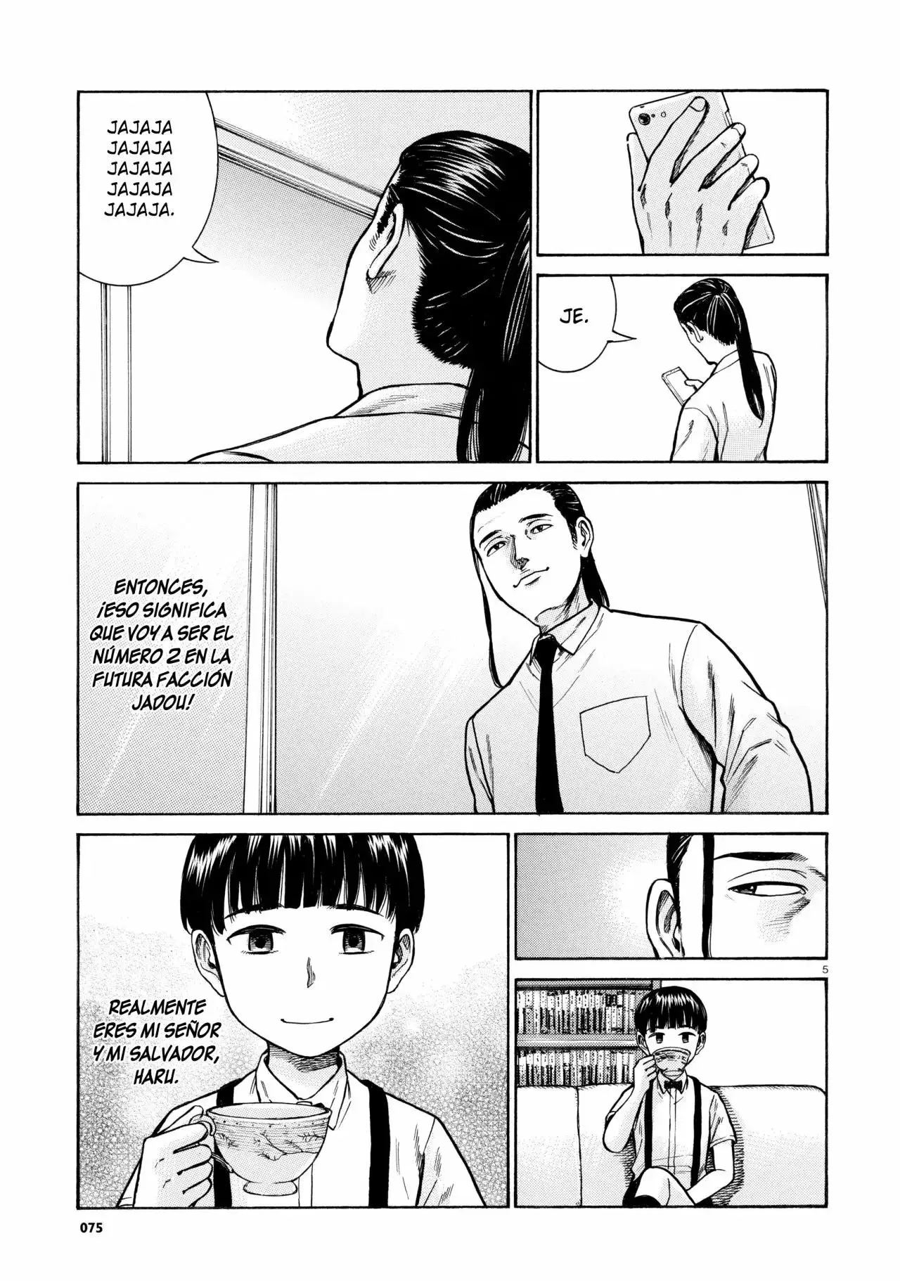 Hinamatsuri capítulo 68, página 6