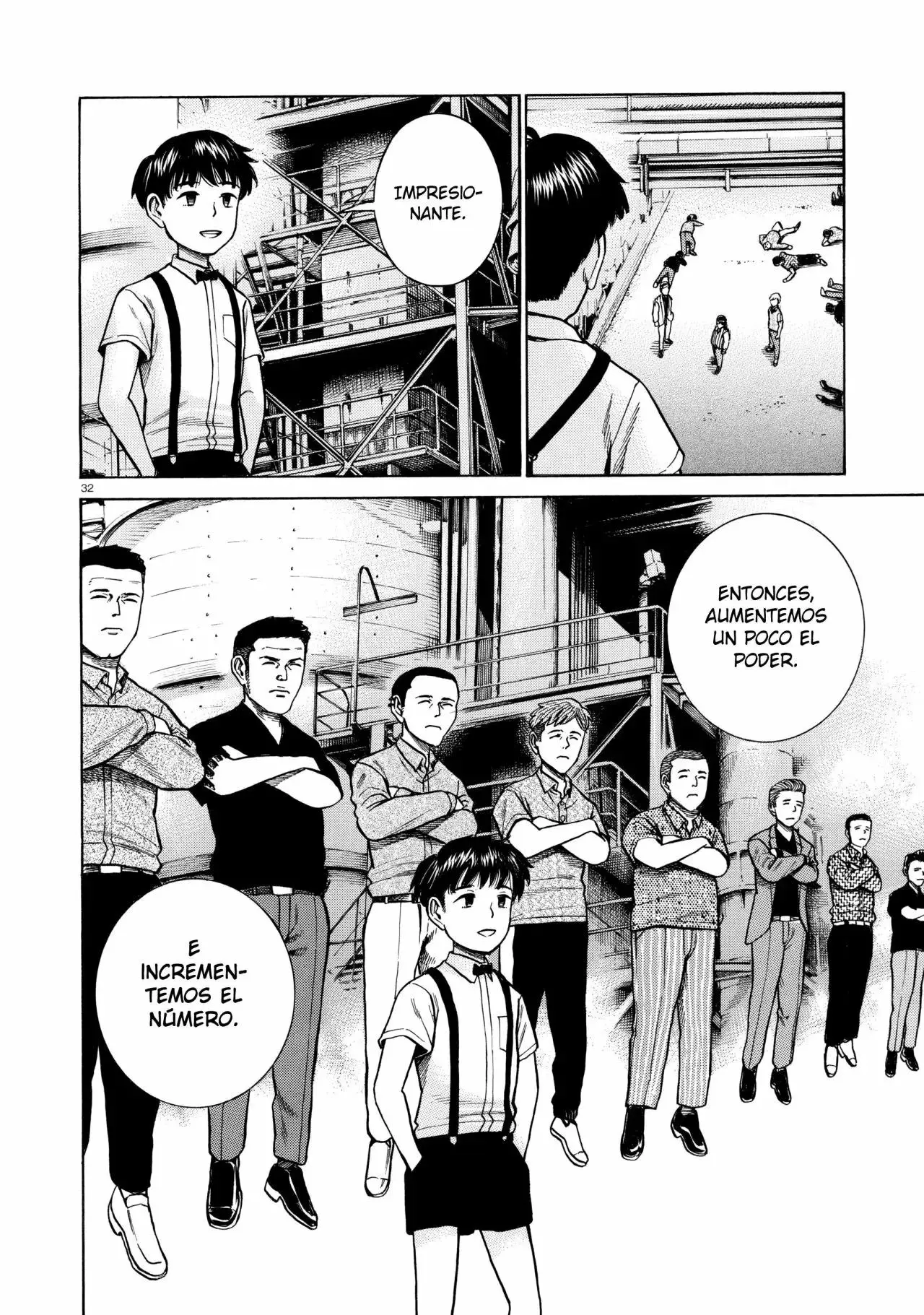 Hinamatsuri capítulo 68, página 33