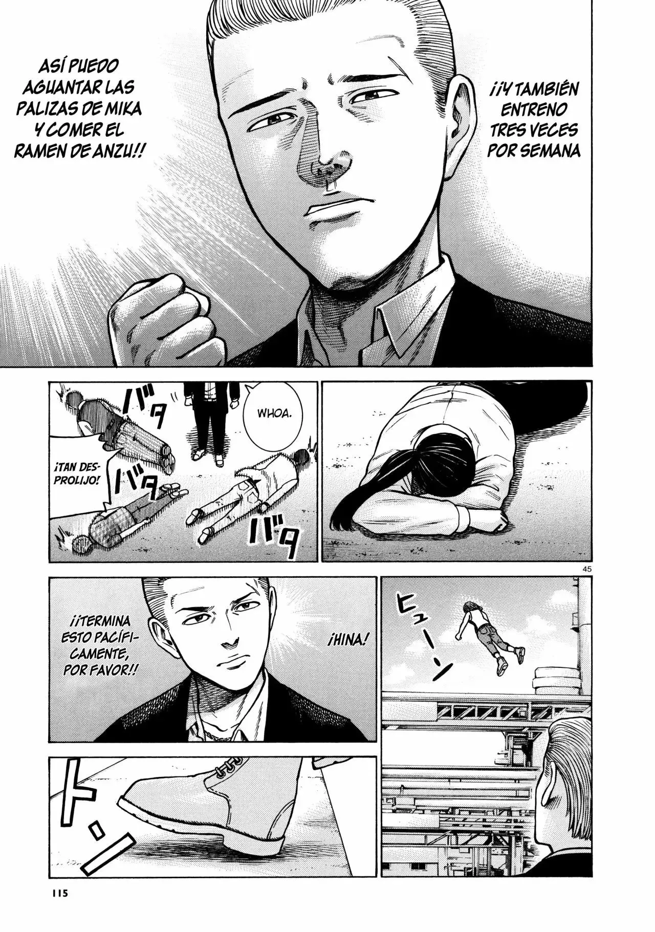 Hinamatsuri capítulo 68, página 45