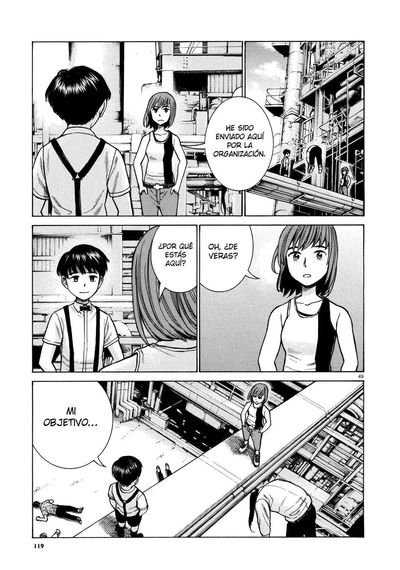 Hinamatsuri capítulo 68, página 49