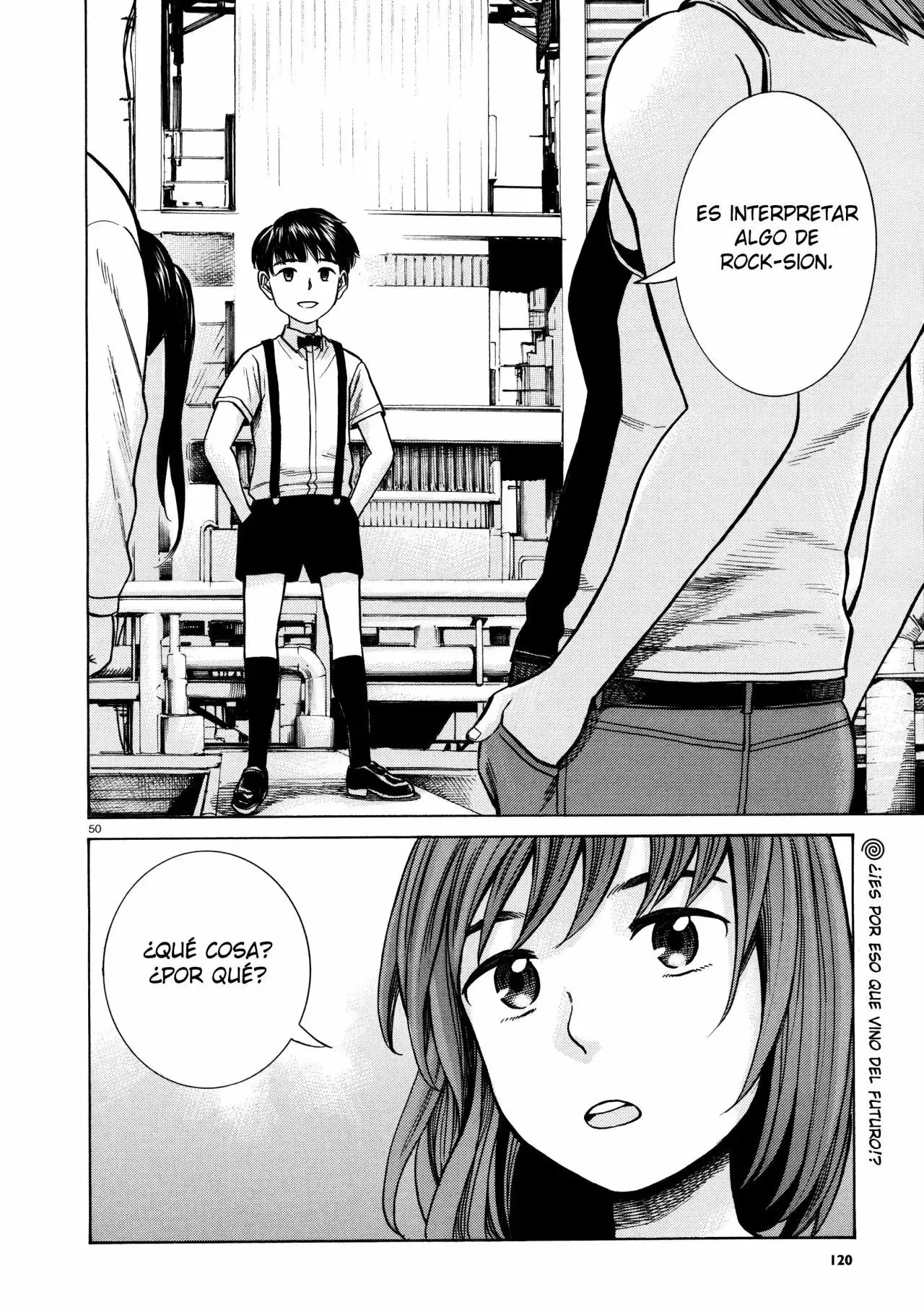 Hinamatsuri capítulo 68, página 50