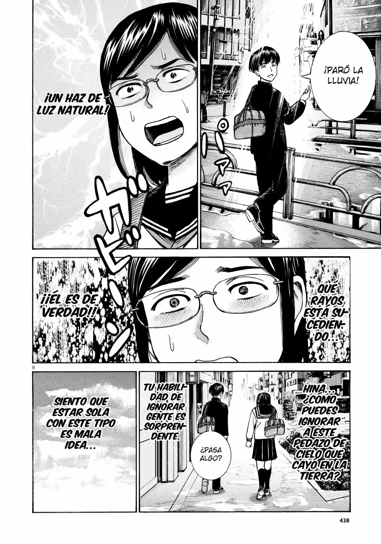 Hinamatsuri capítulo 69, página 9