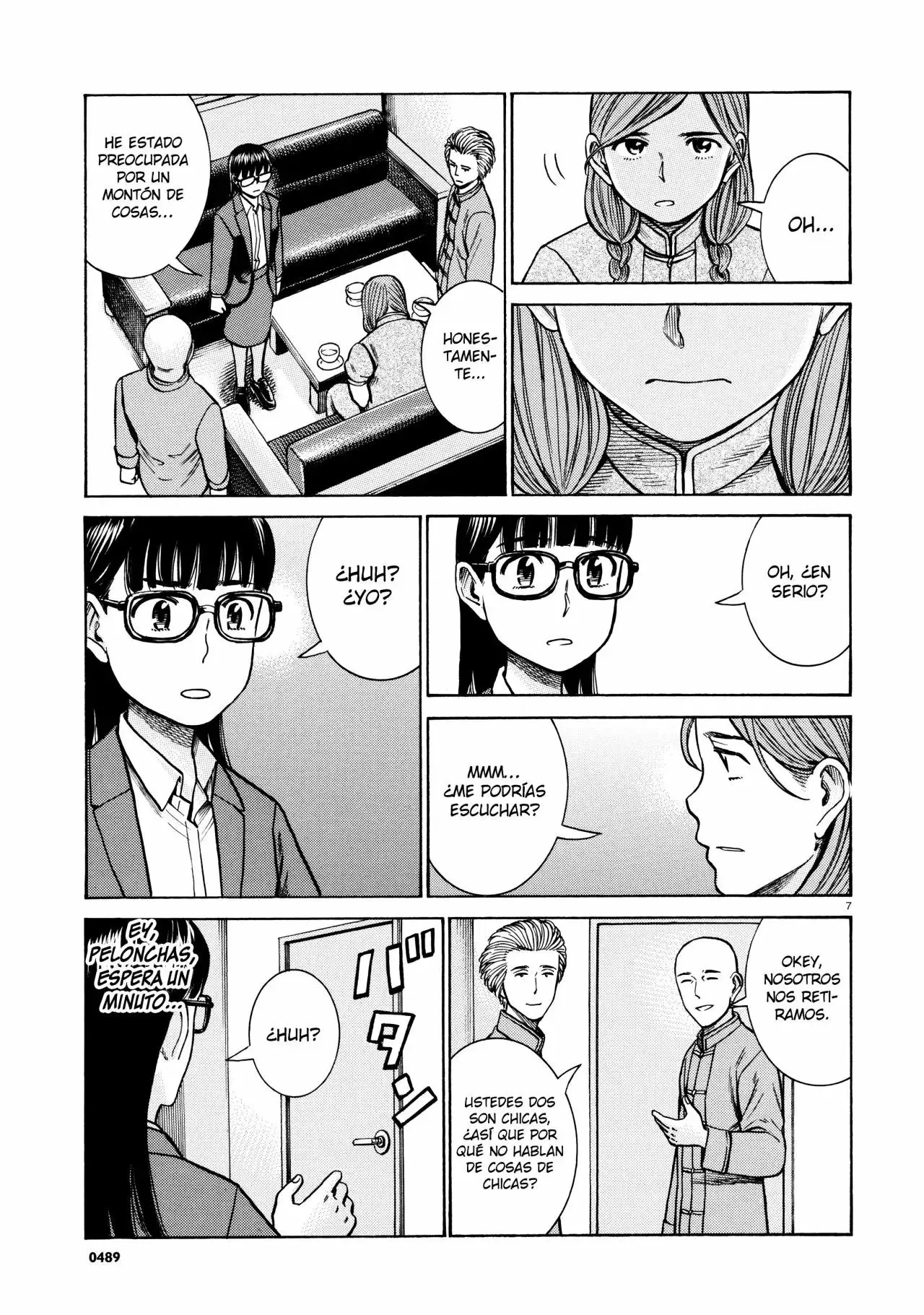 Hinamatsuri capítulo 70, página 8