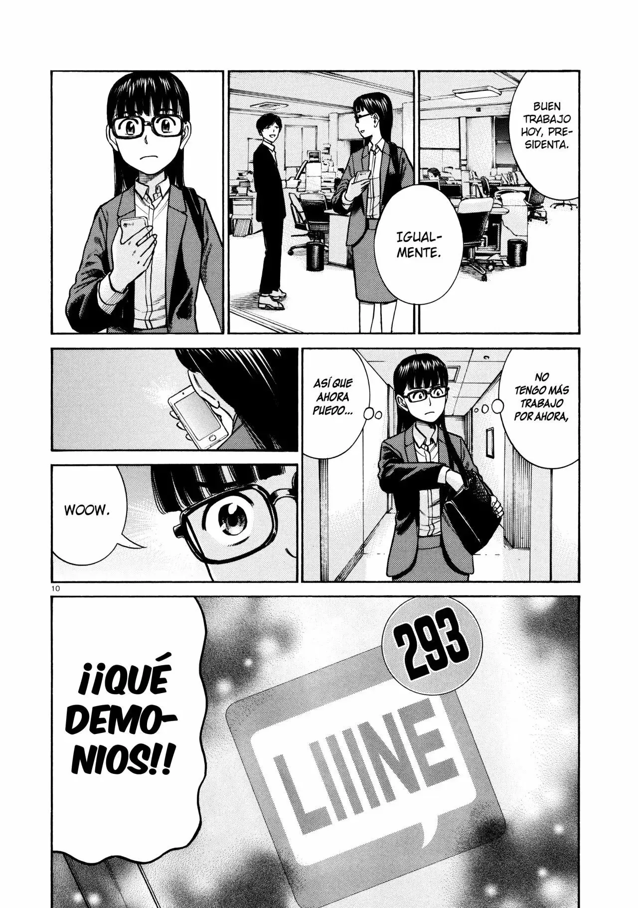 Hinamatsuri capítulo 70, página 11