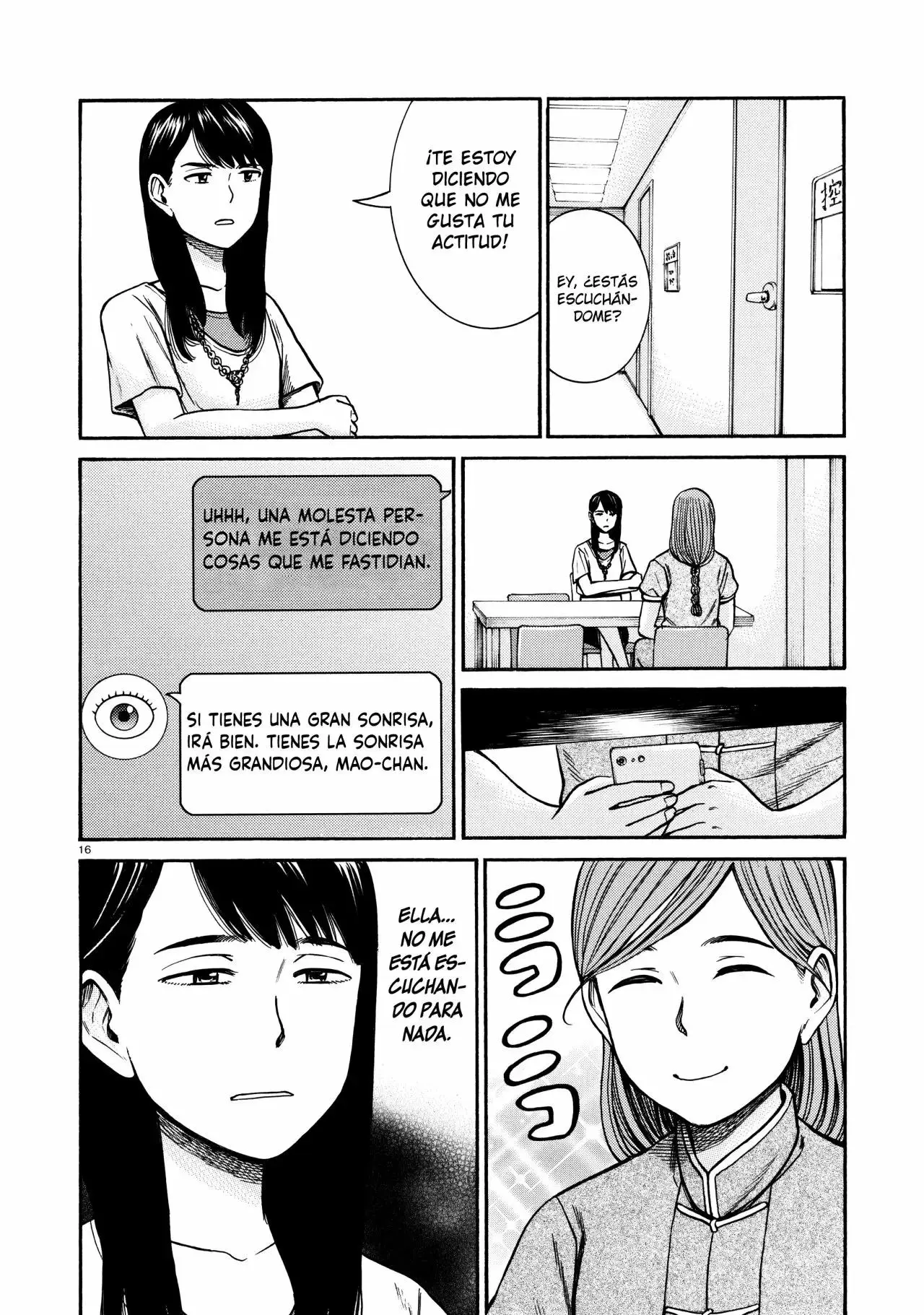 Hinamatsuri capítulo 70, página 17
