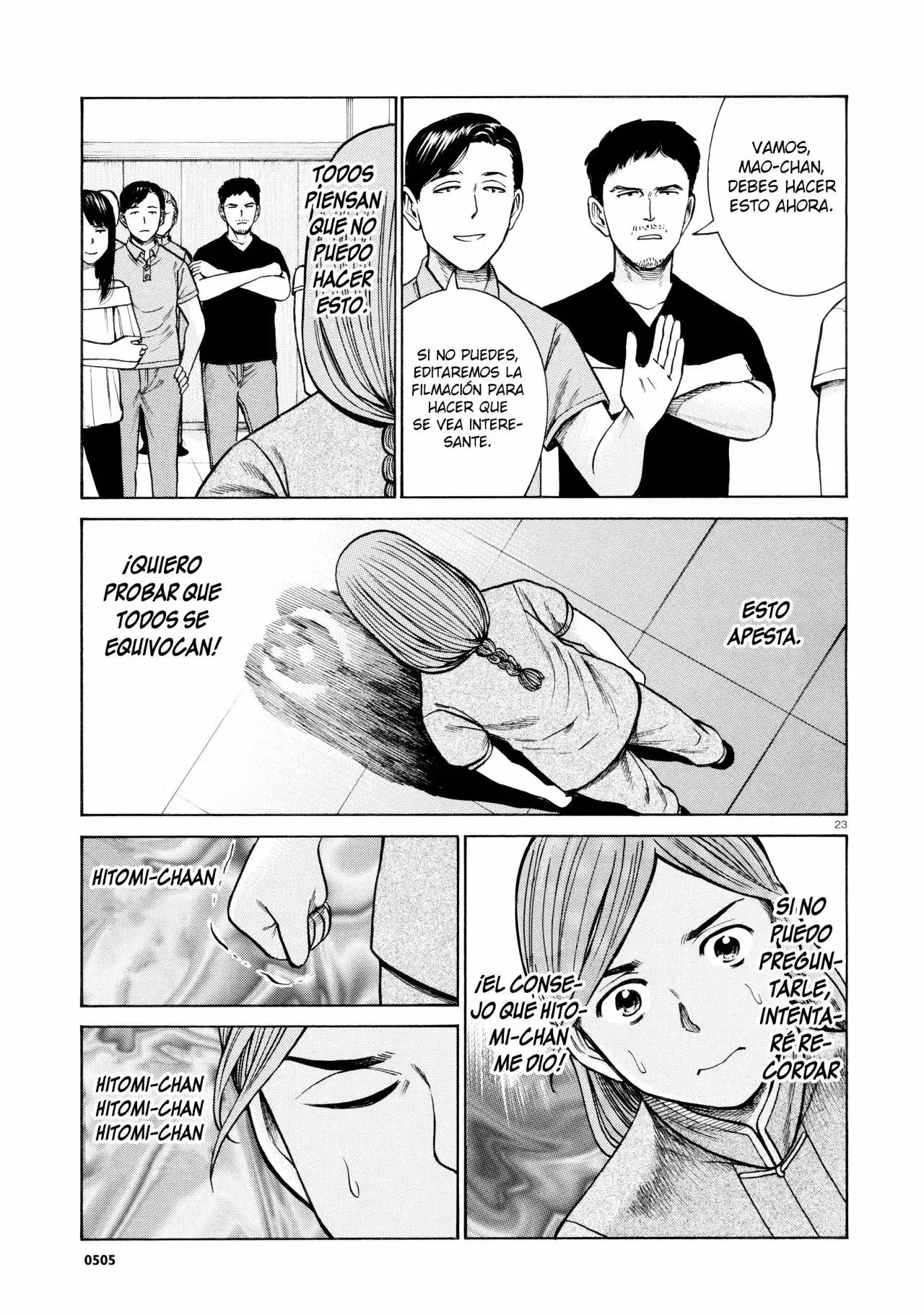 Hinamatsuri capítulo 70, página 24