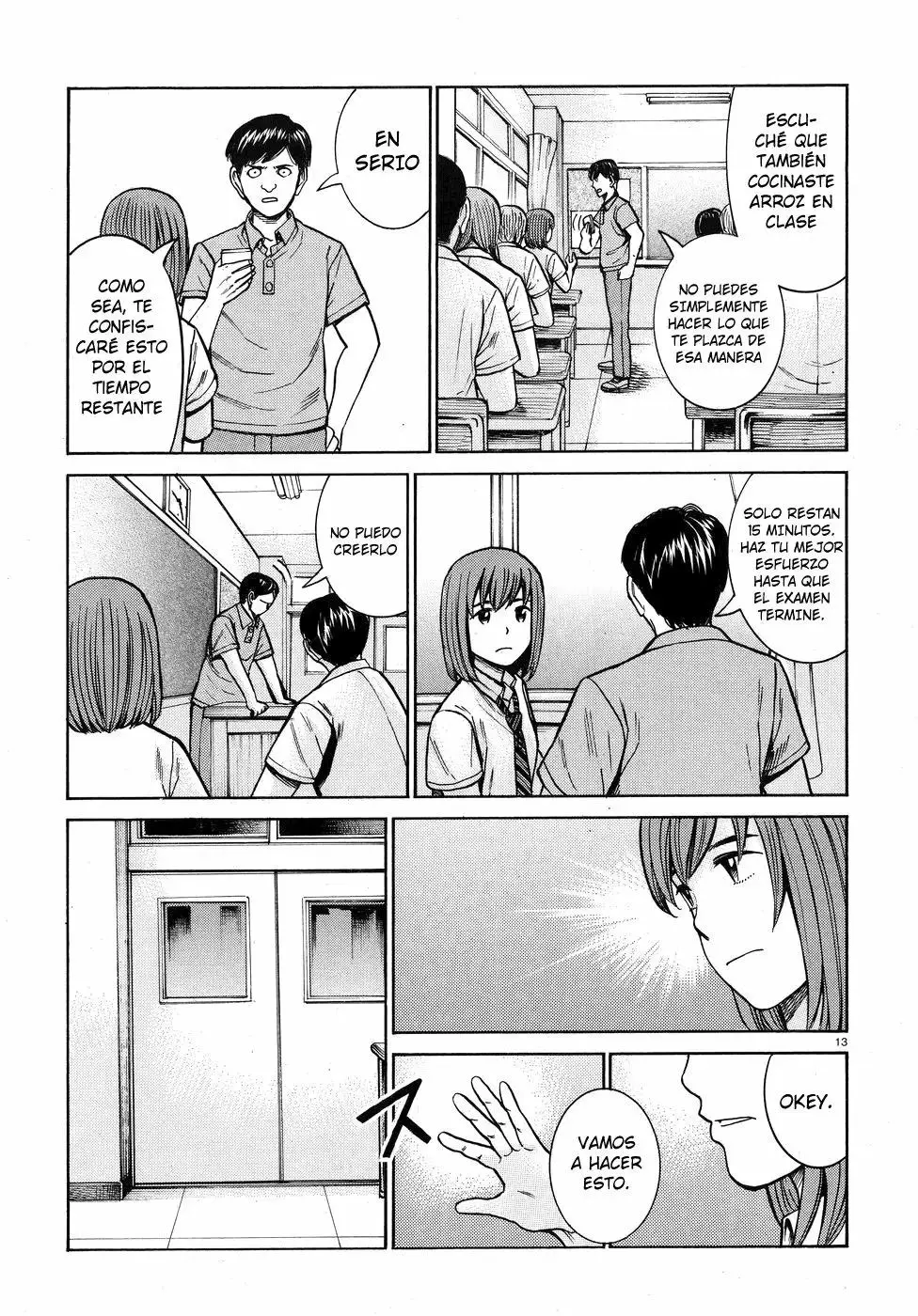 Hinamatsuri capítulo 71, página 14