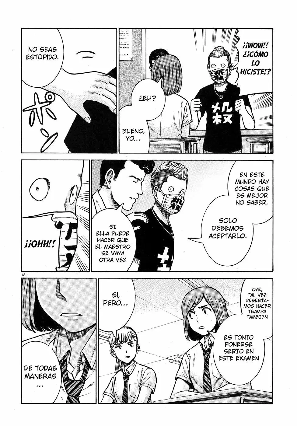 Hinamatsuri capítulo 71, página 19