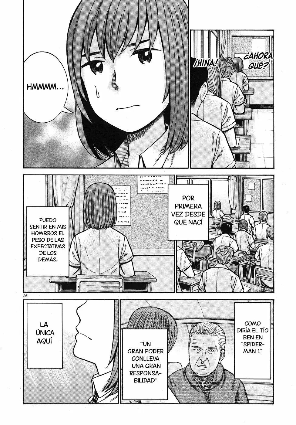 Hinamatsuri capítulo 71, página 27