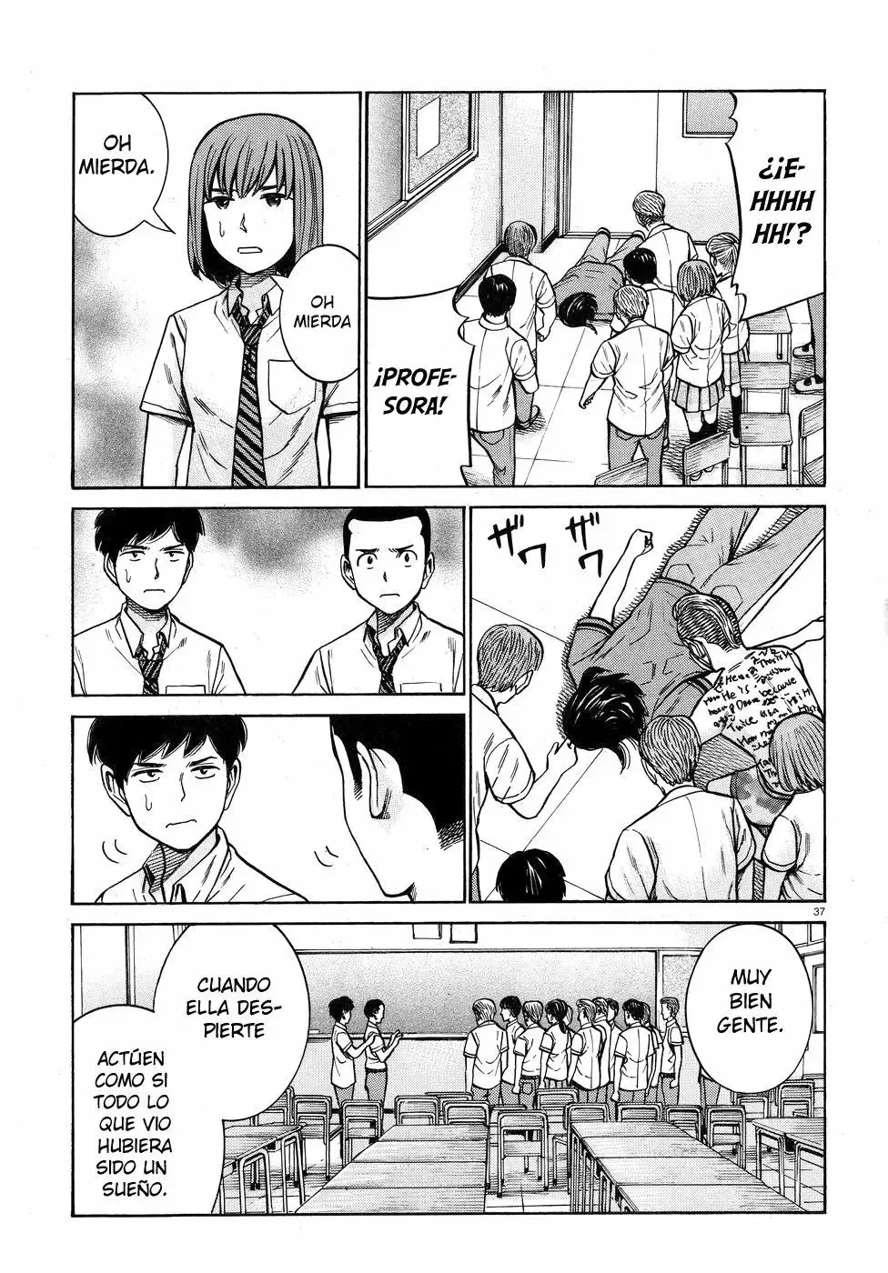 Hinamatsuri capítulo 71, página 37