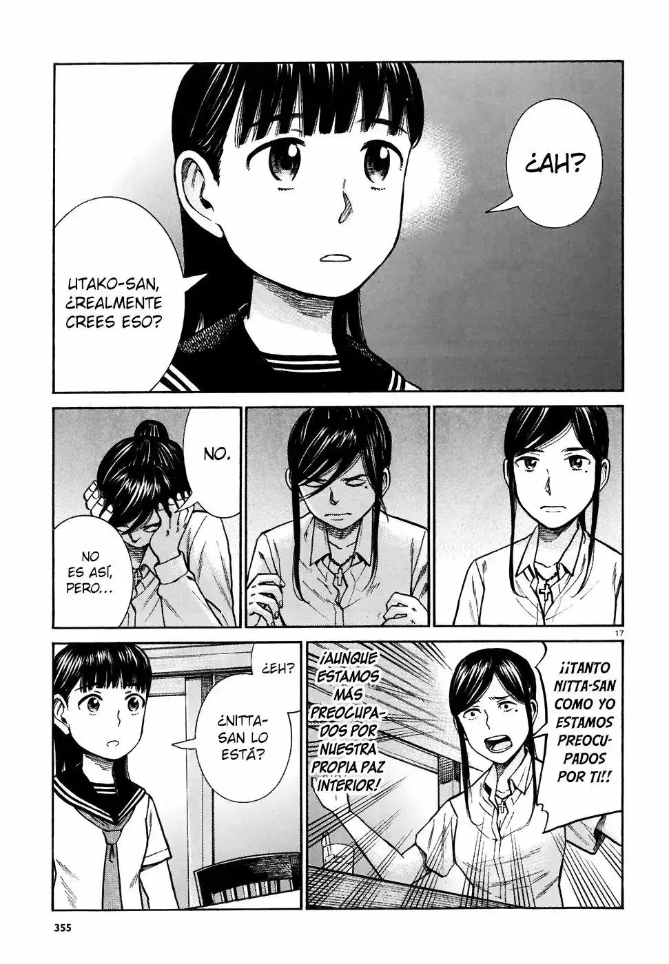 Hinamatsuri capítulo 74, página 18
