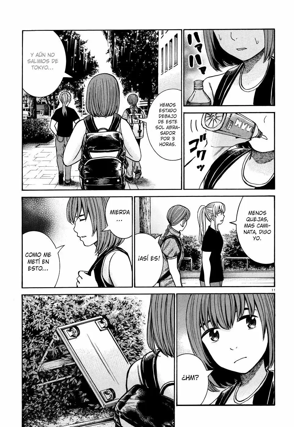 Hinamatsuri capítulo 75, página 9