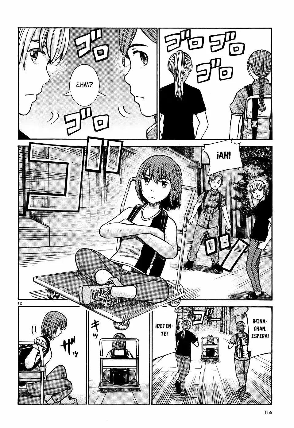 Hinamatsuri capítulo 75, página 10