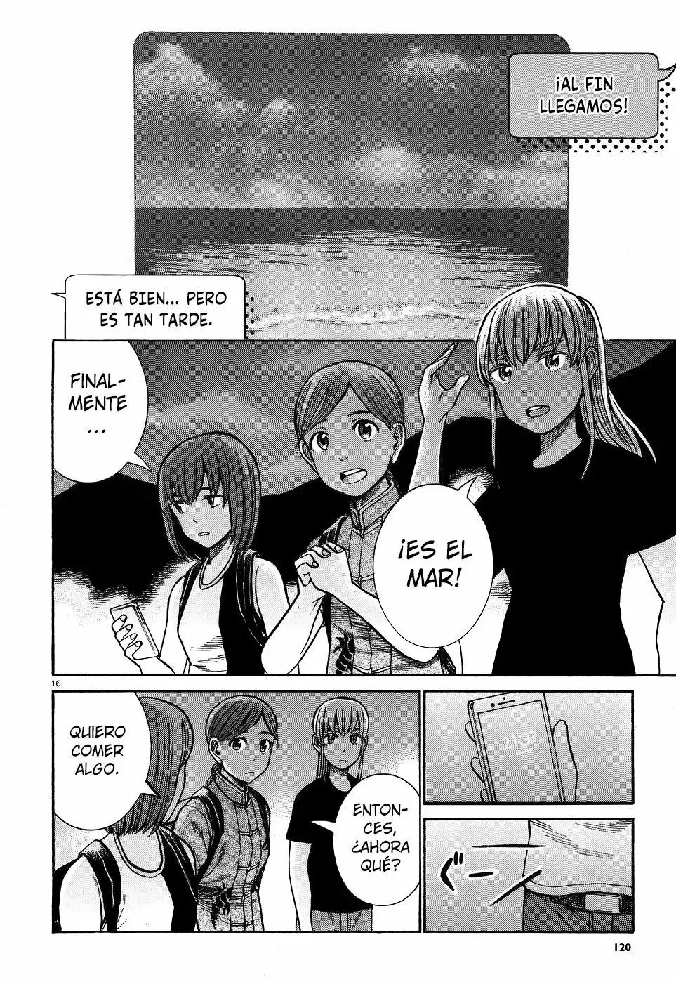 Hinamatsuri capítulo 75, página 14
