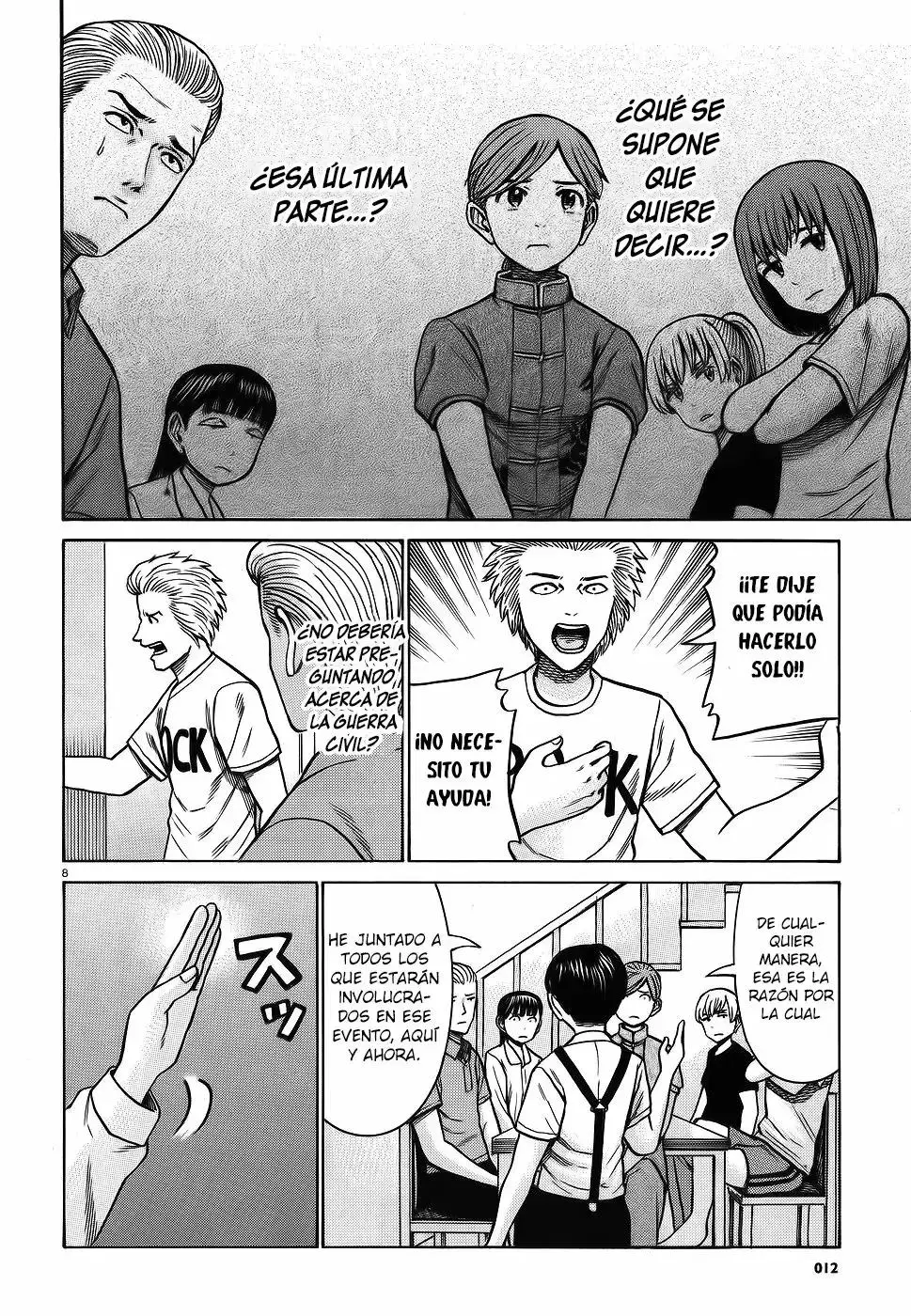 Hinamatsuri capítulo 76, página 8