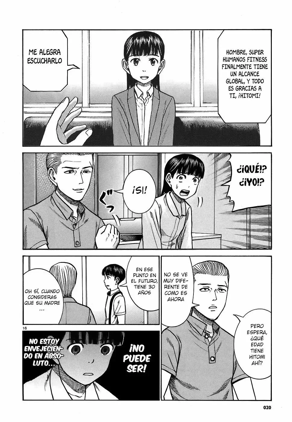Hinamatsuri capítulo 76, página 16