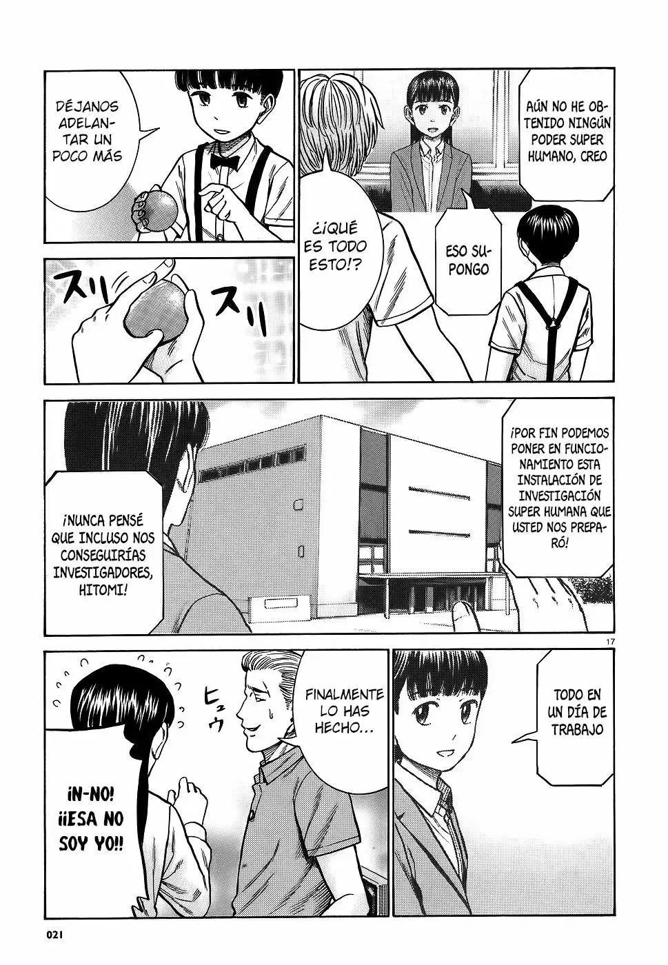 Hinamatsuri capítulo 76, página 17