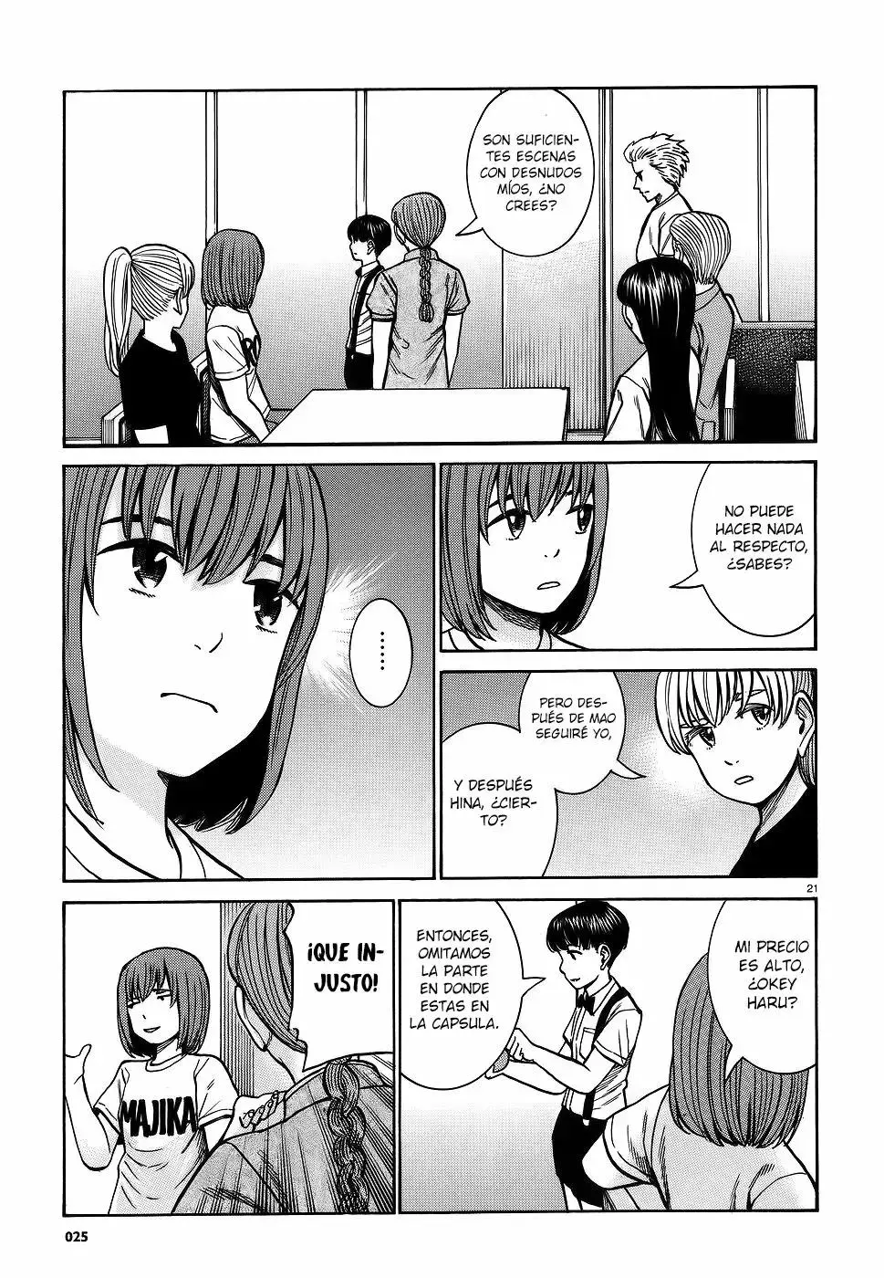 Hinamatsuri capítulo 76, página 21