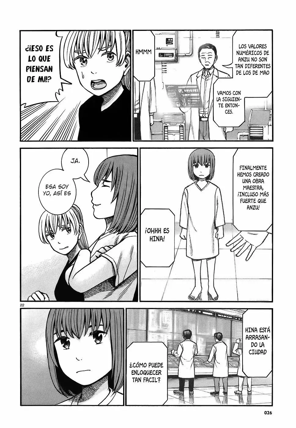 Hinamatsuri capítulo 76, página 22
