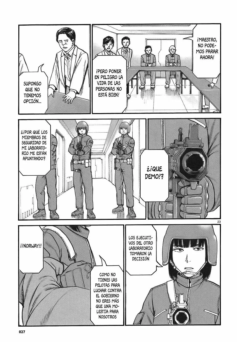 Hinamatsuri capítulo 76, página 23