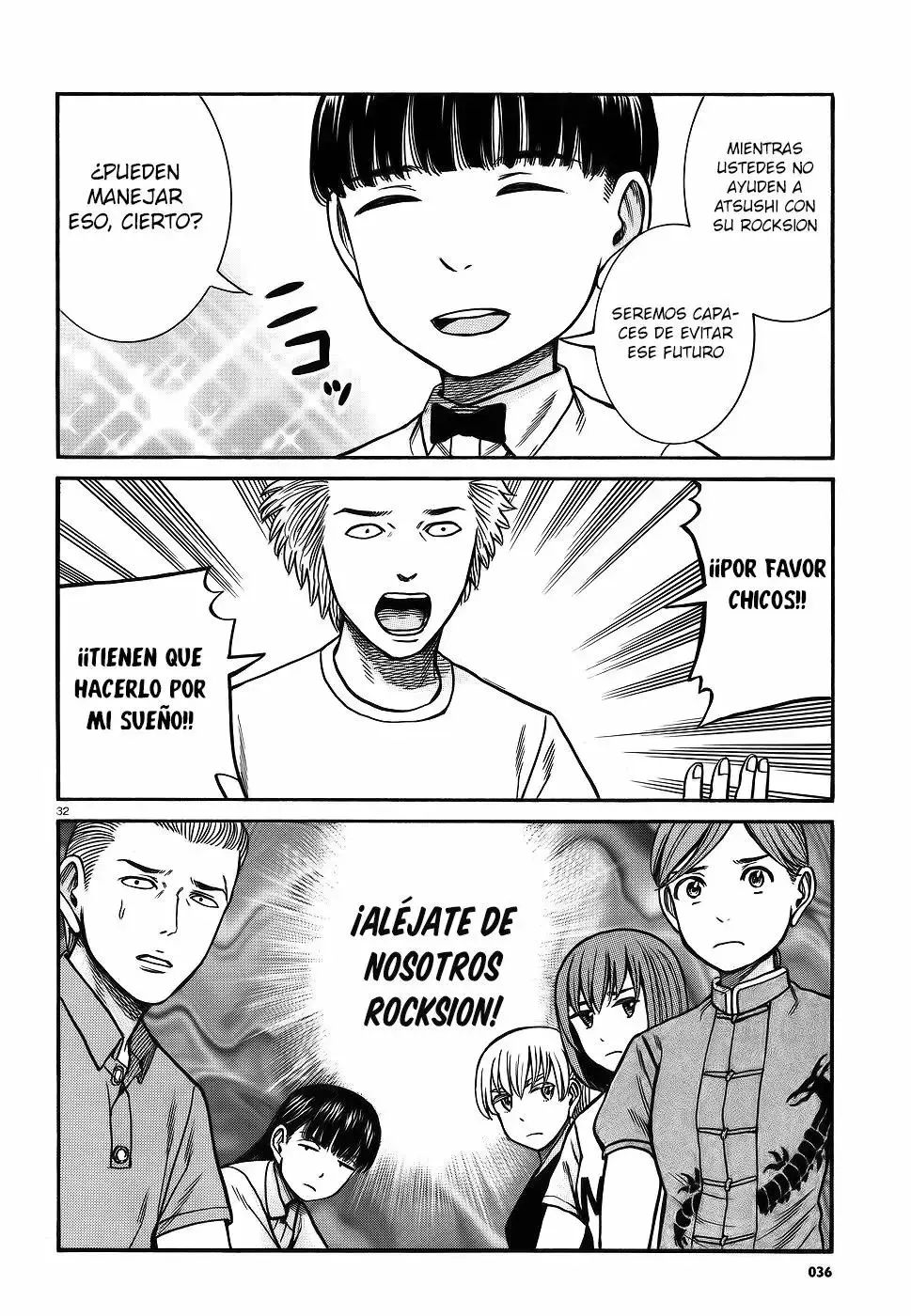 Hinamatsuri capítulo 76, página 32