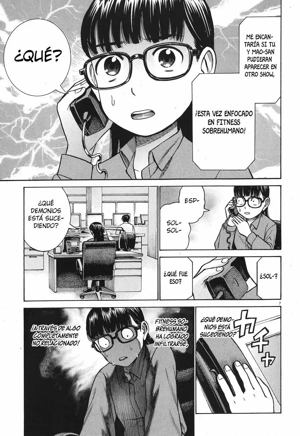 Hinamatsuri capítulo 77, página 8