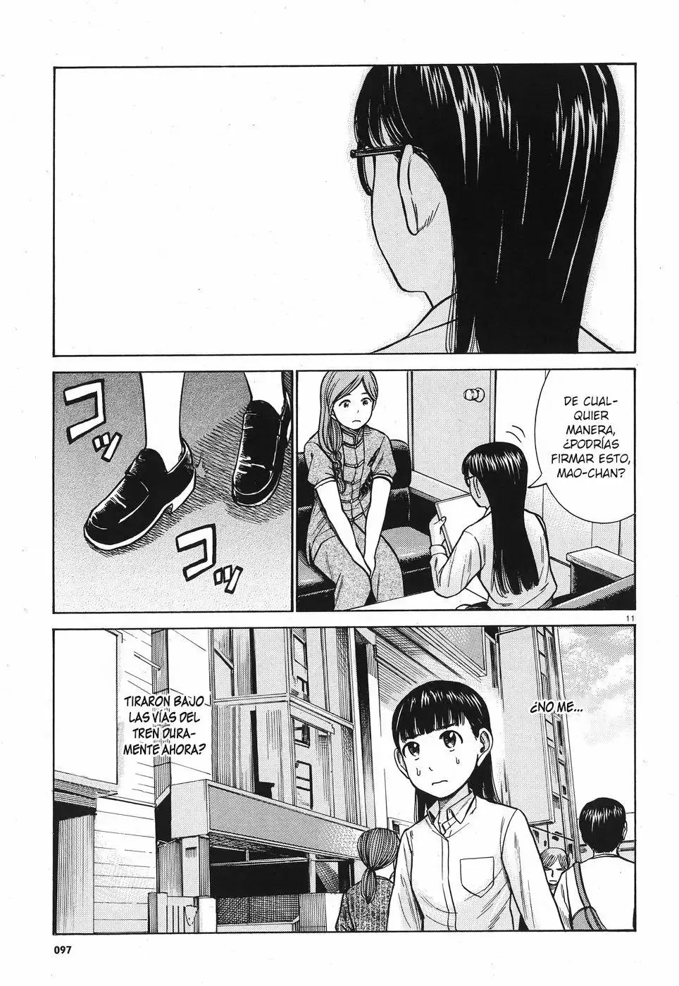 Hinamatsuri capítulo 77, página 12