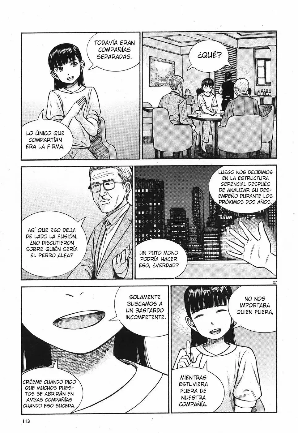 Hinamatsuri capítulo 77, página 28