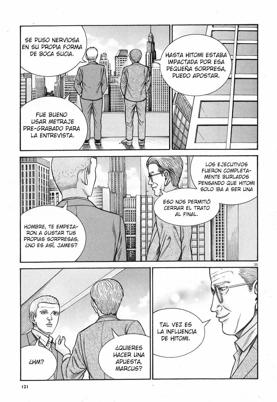 Hinamatsuri capítulo 77, página 36